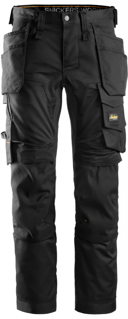 Snickers Workwear Kalhoty AllroundWork Stretch s PK černé