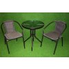Bistro set proutěný 3 díly