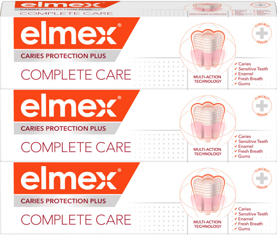 Elmex Caries protection Whitening 3 x 75 ml