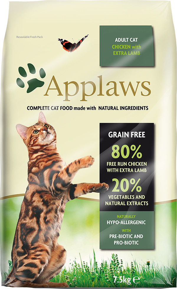 Applaws cat Dry Chicken & Lamb 2 kg