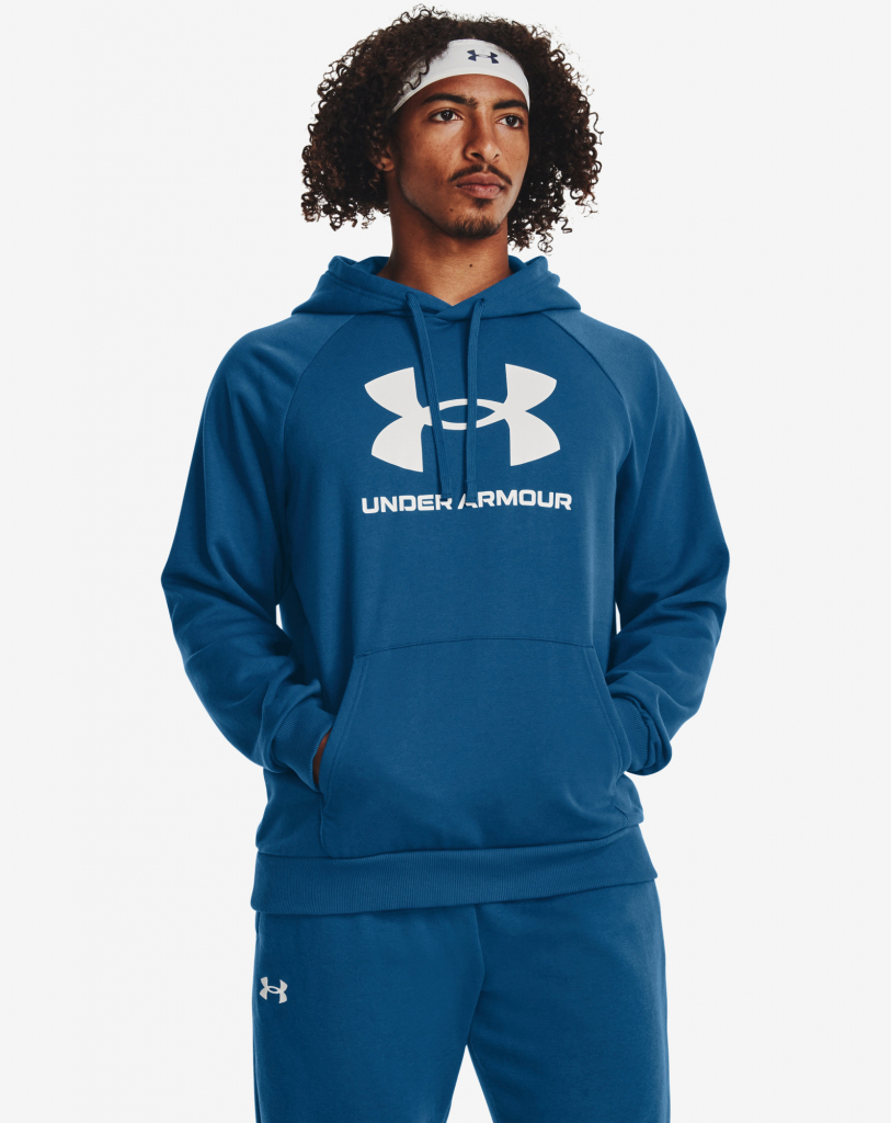 Under Armour UA Rival Fleece Logo HD-BLU 1379758-426