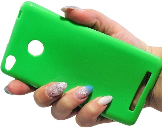 Pouzdro Jelly Case Xiaomi redmi 3 /3s/3 Zelené