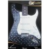 Nalepovací fólie na kytaru Stratocaster Metal Overlay