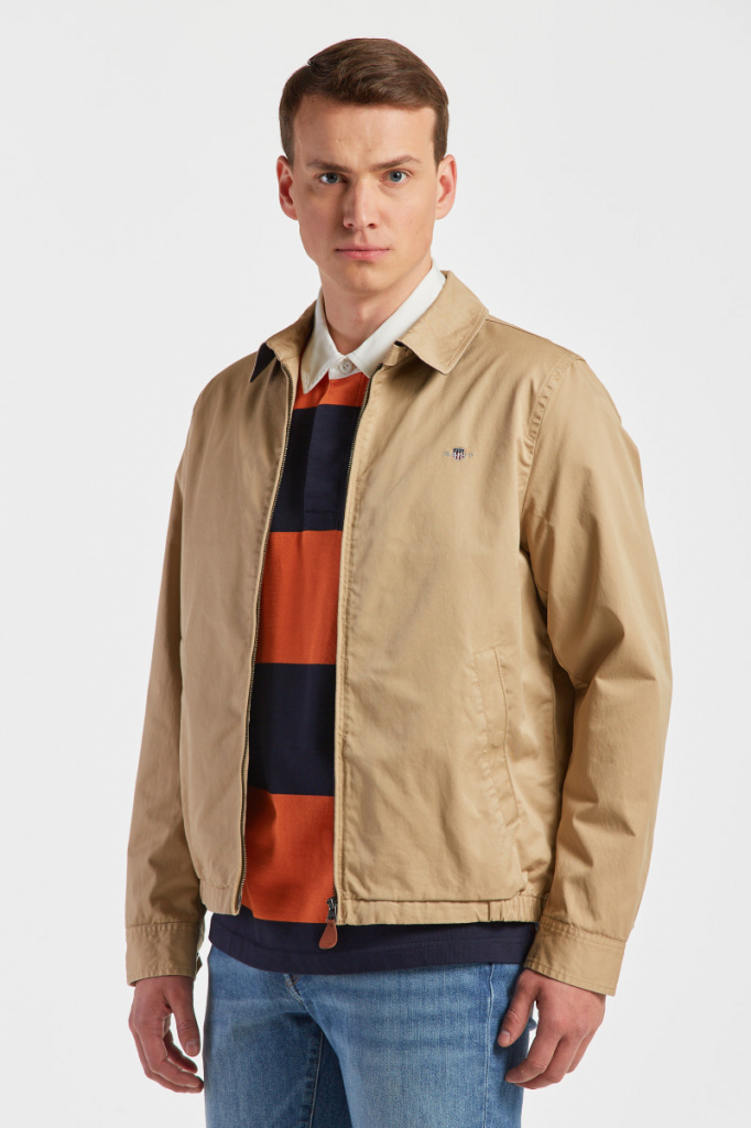 Gant Cotton Windcheater zelená