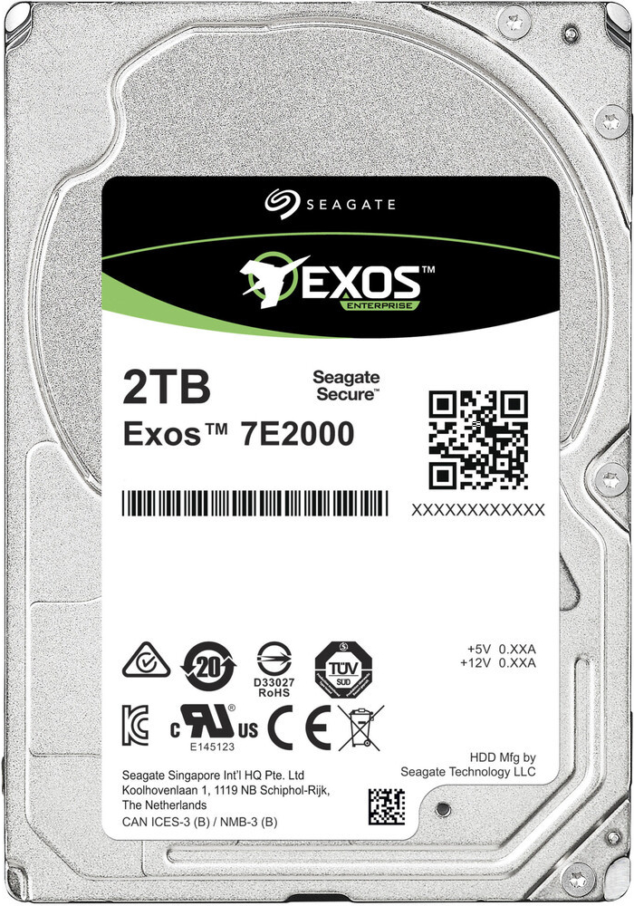 Seagate Exos 7E2000 2TB, ST2000NX0273