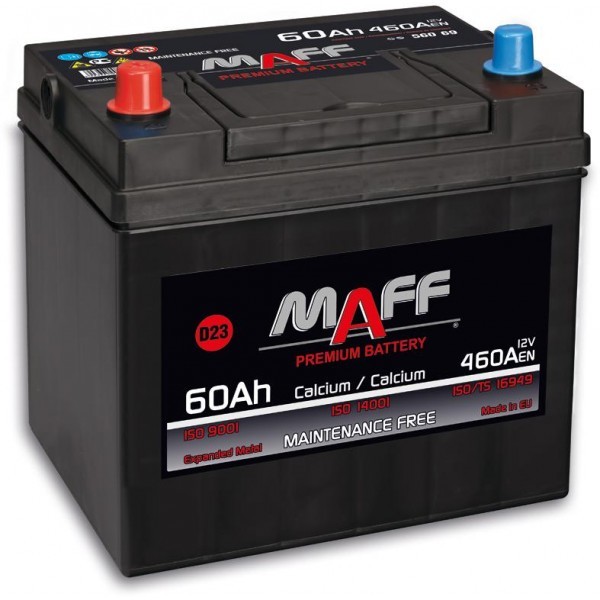 MAFF 12V 60Ah 460A 56069