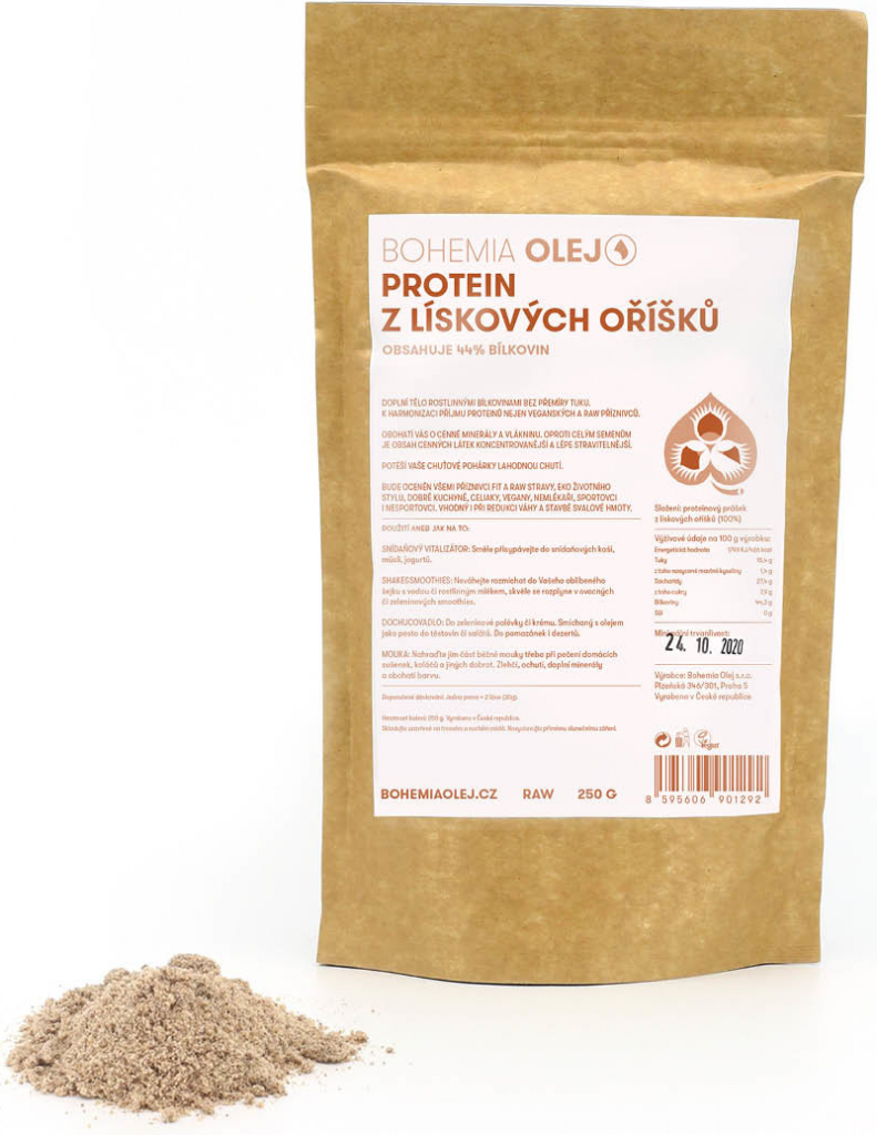BohemiaOlej Lískový protein 250 g