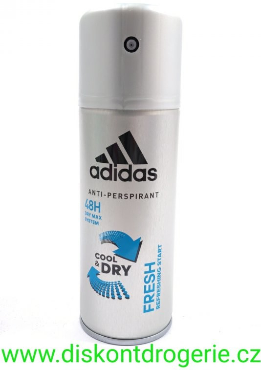 Adidas Cool & Dry 48 h 6 v 1 Men deospray 150 ml