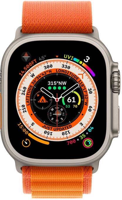 Apple Watch Ultra 49mm (alpský tah)