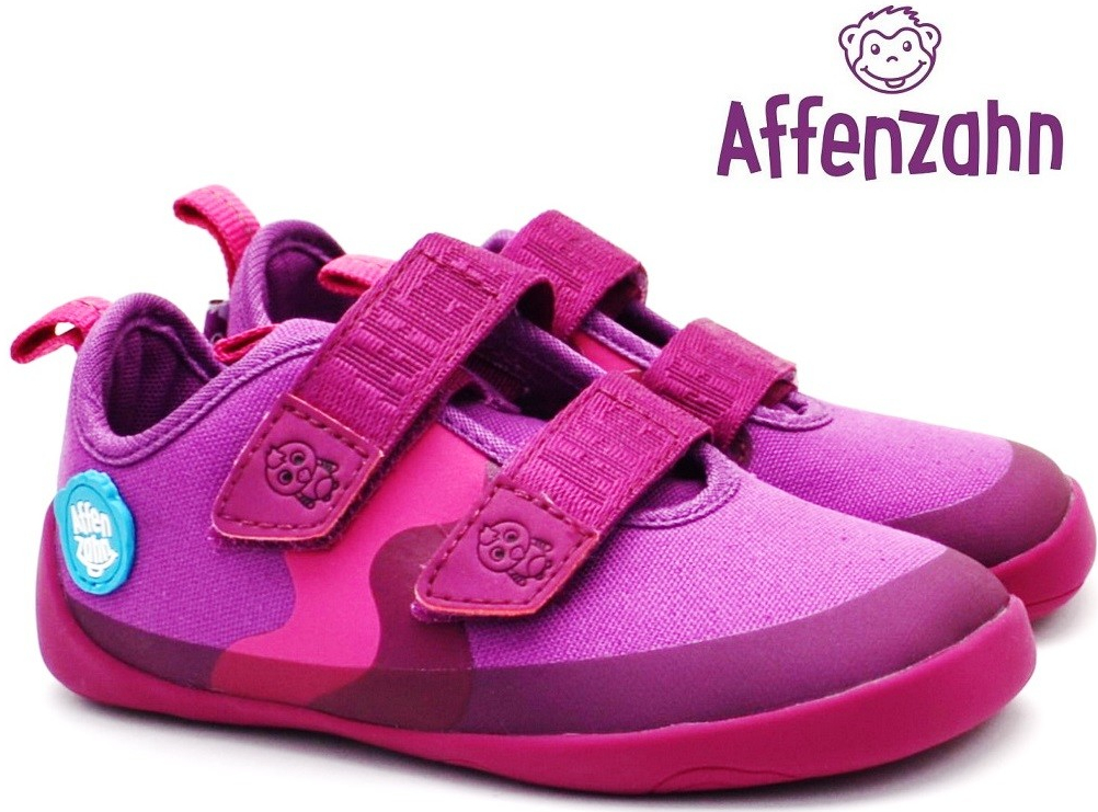 Affenzahn Cotton Sneaker Bird Berry