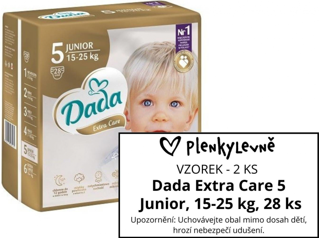 Dada Extra Care 5 Junior 15-25 kg 2 ks