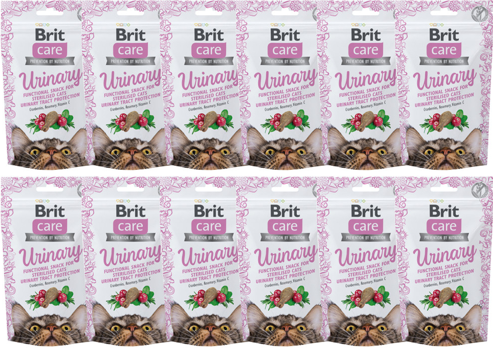 Brit Care Cat Snack Urinary 12 x 50 g