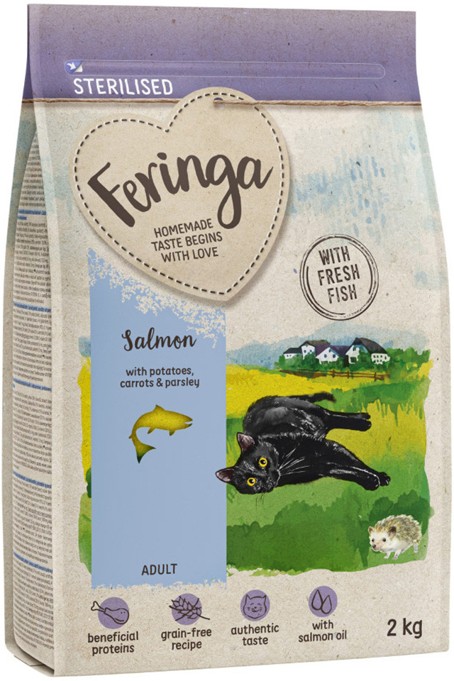 Feringa Adult Sterilised s lososem 5 x 2 kg