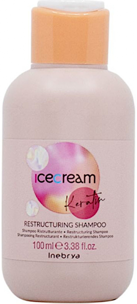 Inebrya Ice Cream Keratin Restructuring Shampoo 100 ml