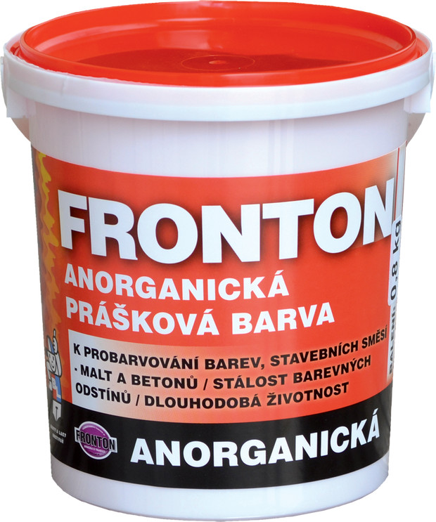 Barvy a laky Hostivař-Teluria Prášková barva FRONTON - 0,8 kg bílá malířská běloba