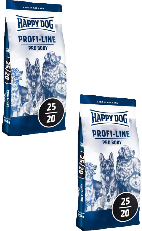 Happy Dog 25 20 Pro Body 2 x 15 kg