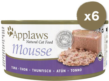 Applaws Cat Mousse Tin Tuňák 6 x 70 g