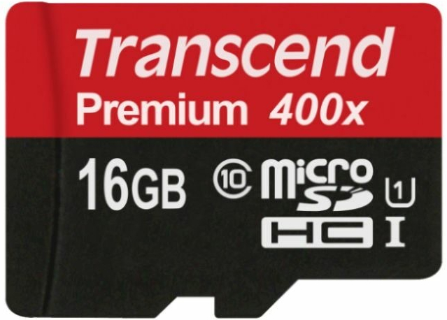 Transcend 16 GB microSDHC UHS-I U1 TS16GUSDCU1