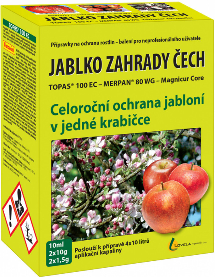 Jablko Zahrady Čech 4x15g+2x10g+10ml