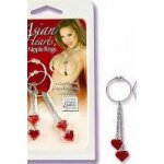 Asian Hearts Nipple Rings