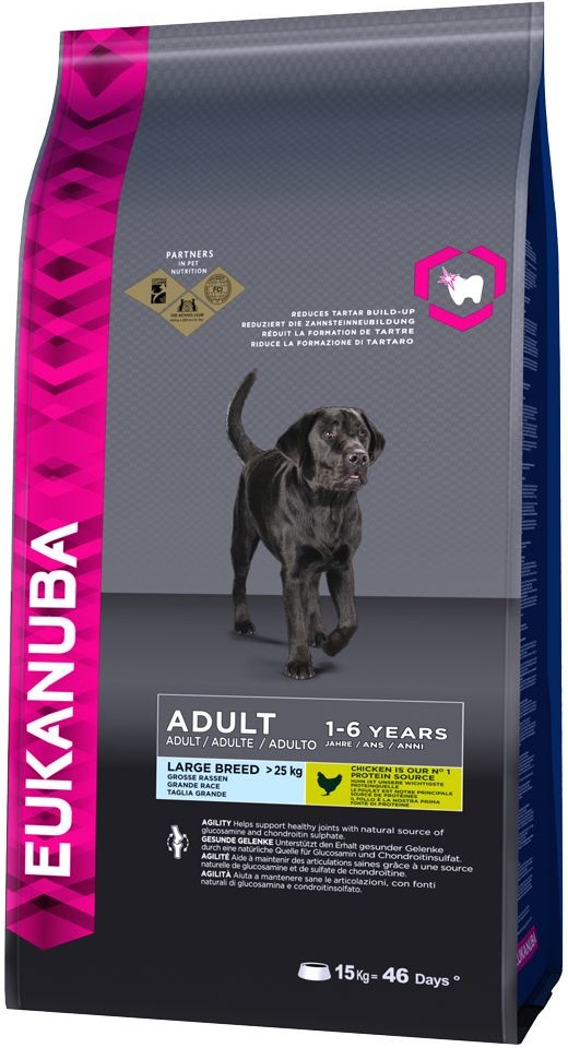 Eukanuba Adult Large Breed Chicken 2 x 15 kg