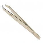 Duko pinzeta šikmá nerezová 8cm