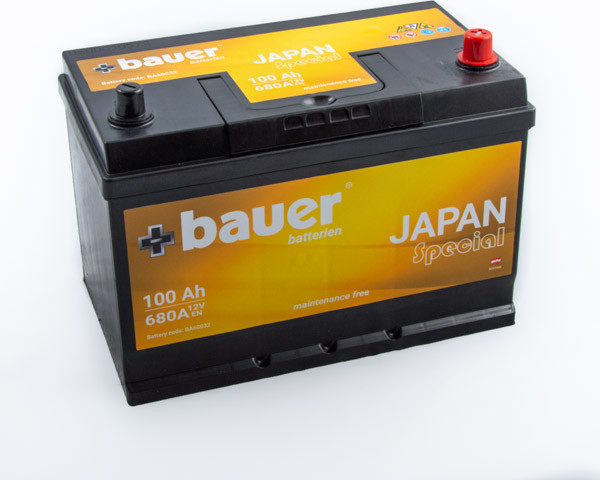 Bauer Japan 12V 100Ah 680A BA60032