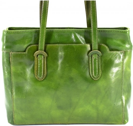 Arteddy kožená kabelka 29627 zelená