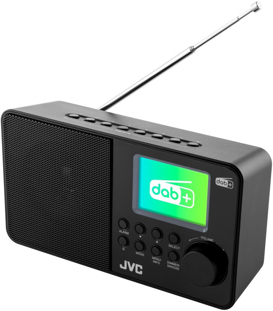 JVC RA-E611B-DAB černý