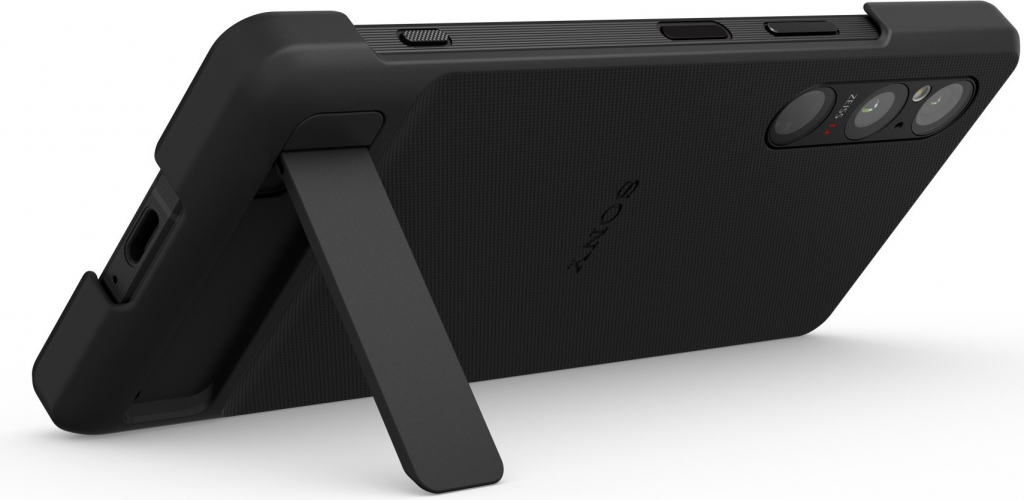 Pouzdro SONY Xperia 1 V Stand Cover černé XQZCBDQB.ROW