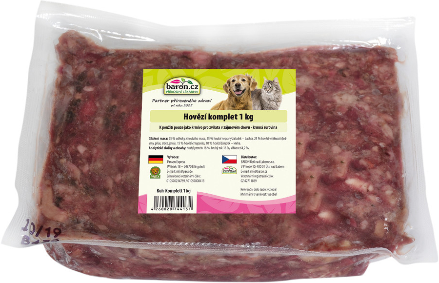 Paex Hovězí maso s dršťkami Komplet 0,5 kg