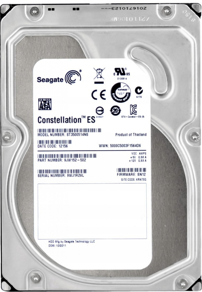 Seagate Constellation ES 500GB, 3,5\