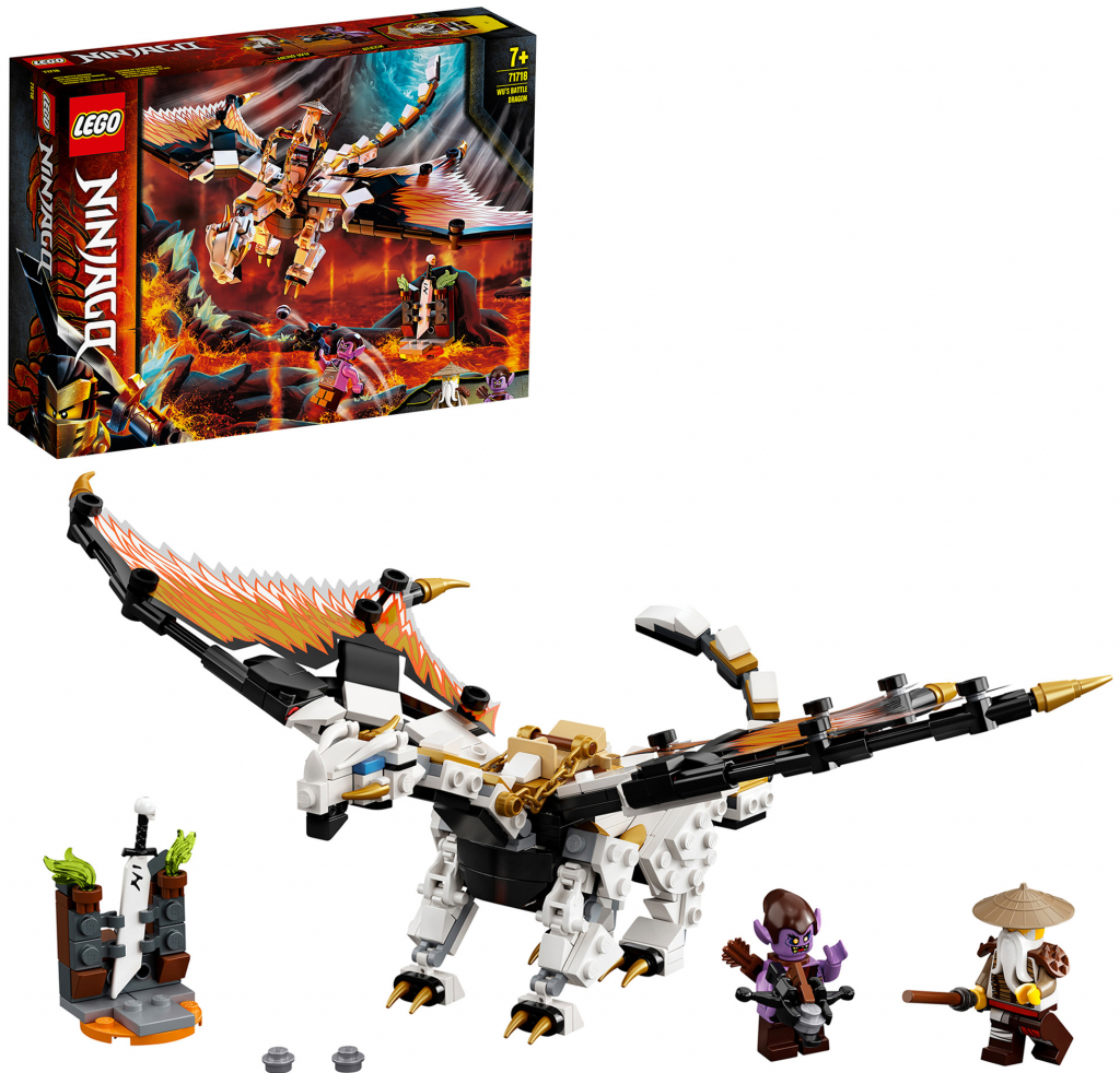 LEGO® NINJAGO® 71718 Wu a jeho bojový drak