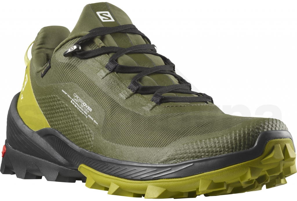 Salomon Cross Over GTX L47069700 olive night golden lime black