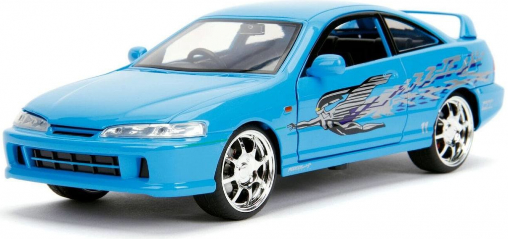 Jada Toys Fast & Furious Diecast Model Mias 1995 Honda Integra Type R 1:24