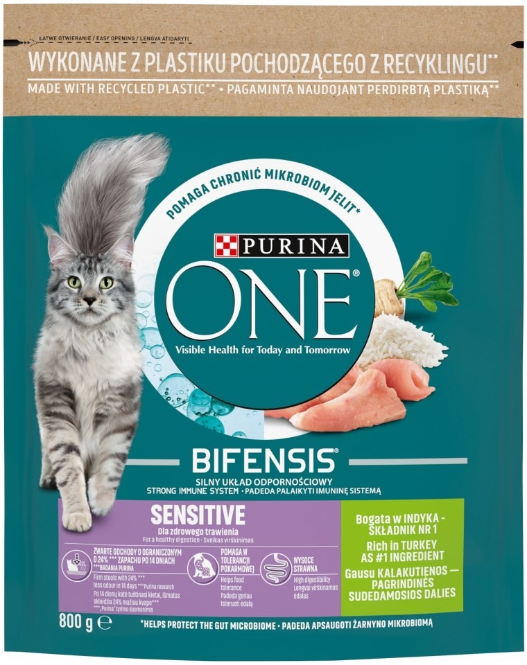 PURINA One Bifensis Adult Sensitive 0,8 kg