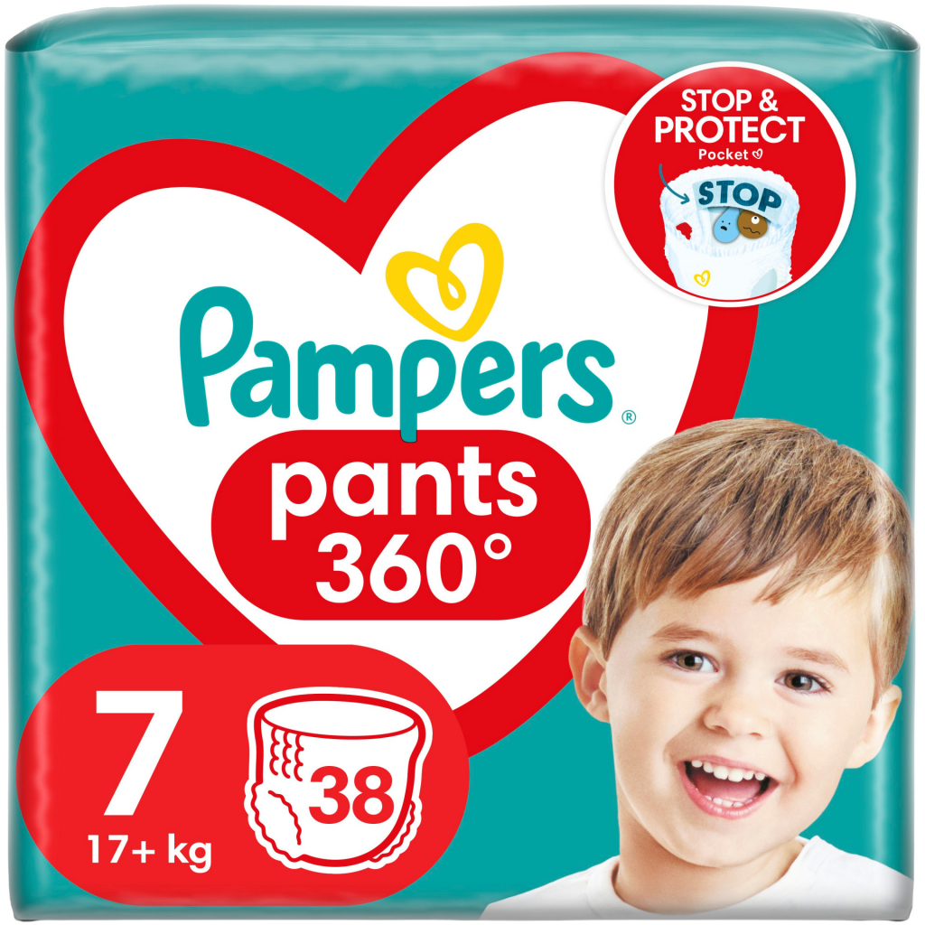Pampers Active Baby Pants 7 38 ks