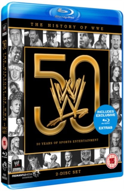 WWE: The History of WWE: 50 Years of Sports Entertainment BD