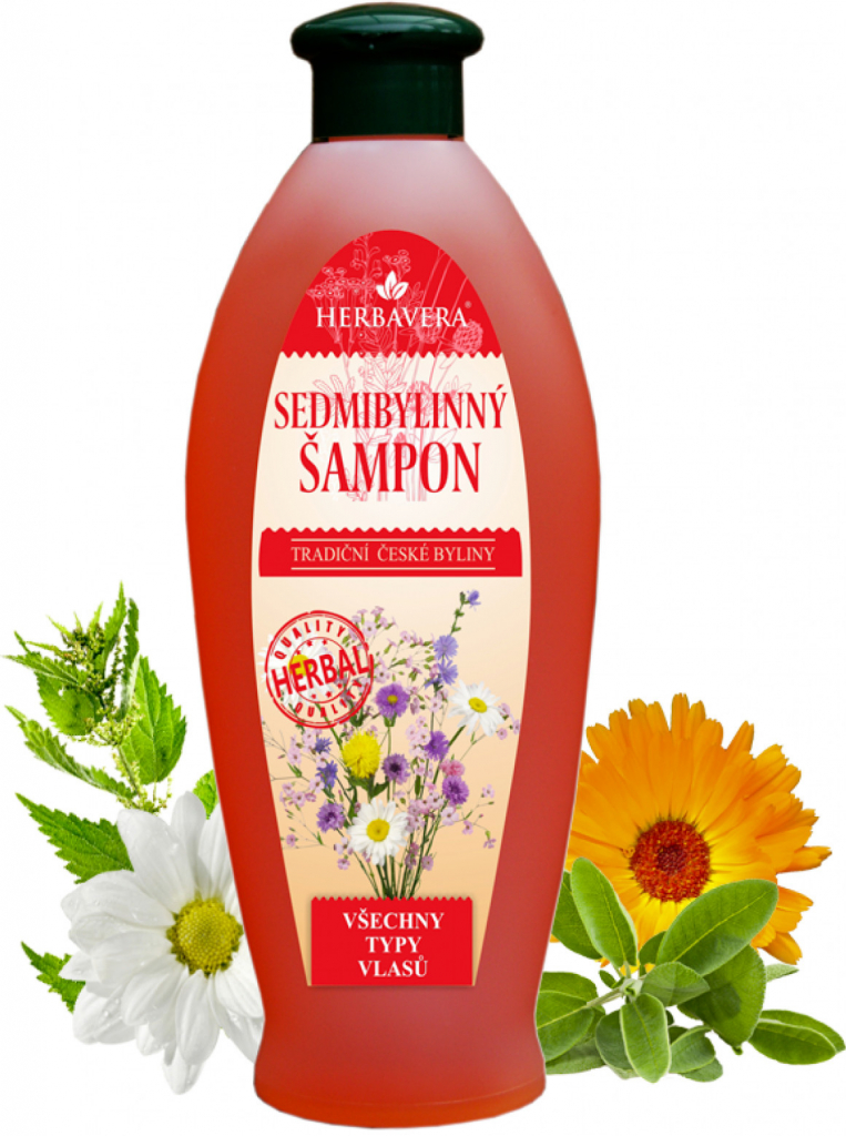Herbavera šampon s Panthenolem sedmibylinný 550 ml