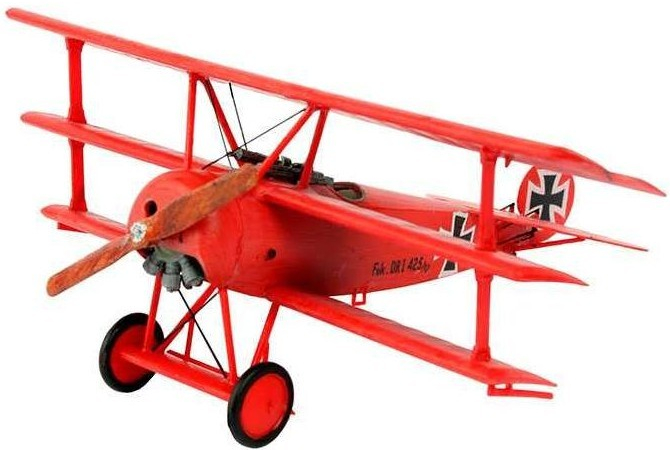 Revell ModelKit letadlo 04116 Fokker DR. 1 Triplane 1:72