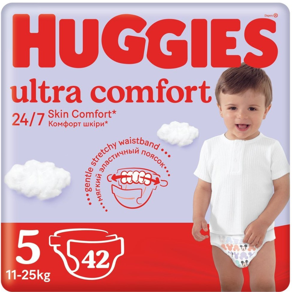 HUGGIES Ultra Comfort 5 Jumbo 42 ks