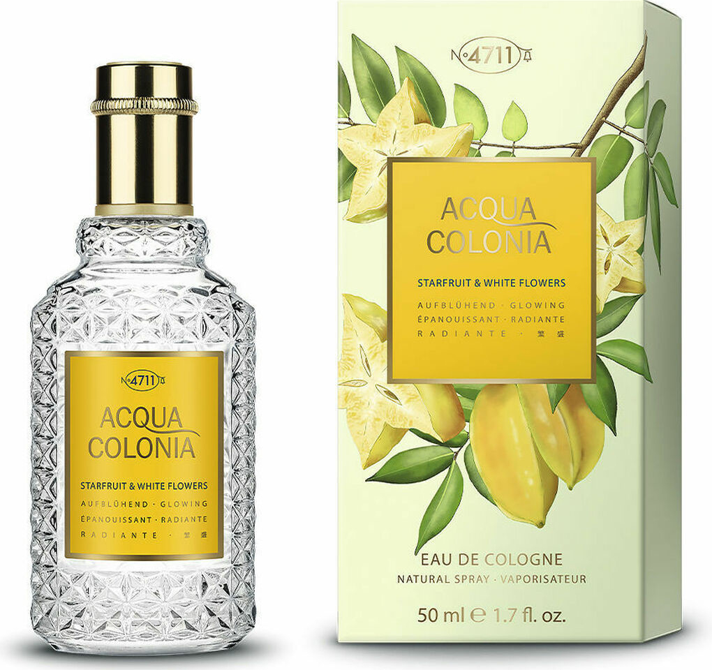 4711 Acqua Colonia Starfruit & White Flowers kolínská voda unisex 50 ml