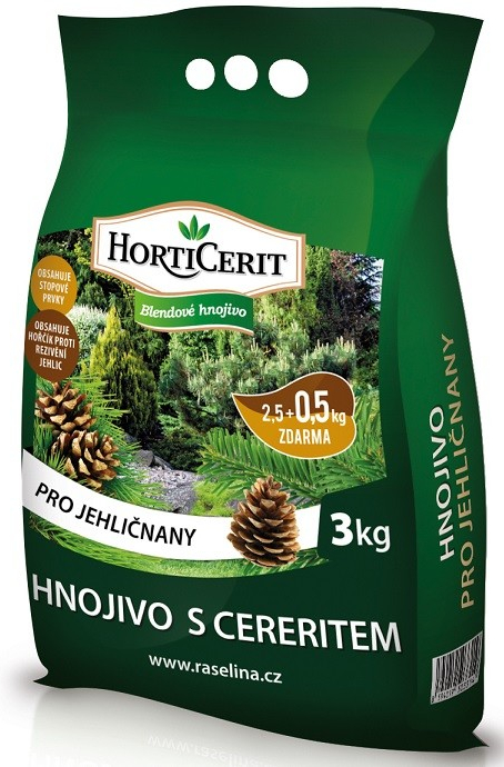 Horticerit Hnojivo pro jehličnany 3 kg