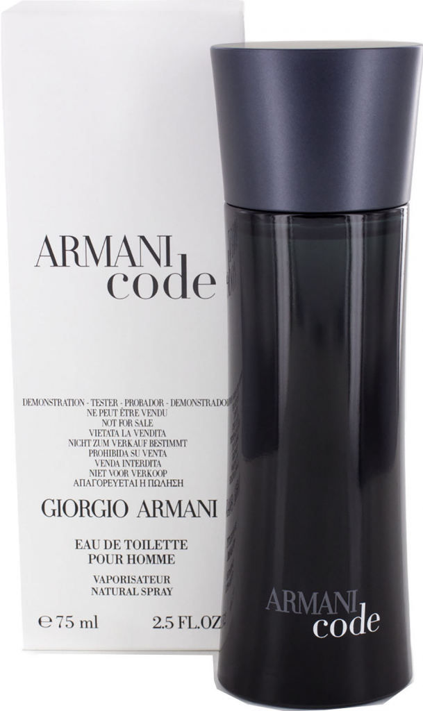 Giorgio Armani Black Code toaletní voda pánská 75 ml tester