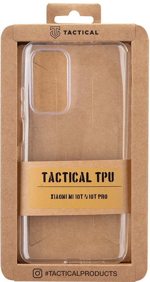 Pouzdro Tactical TPU Xiaomi Mi 10T / 10T Pro čiré