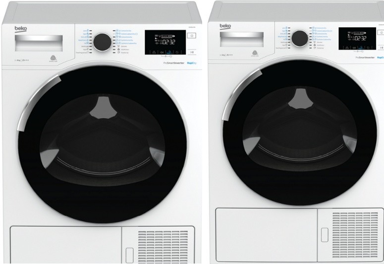 Set Beko WTV 8744 CSXWST + DH 8544 CSFRX