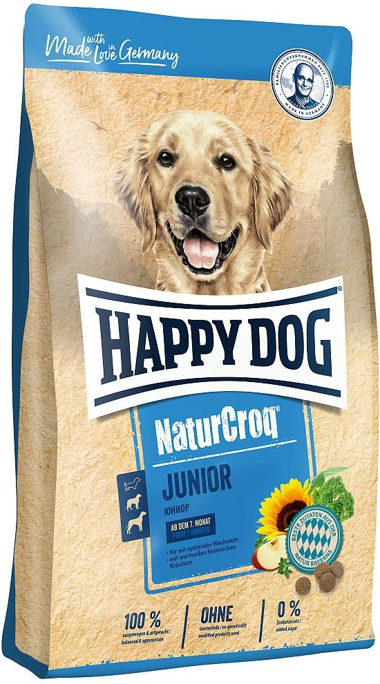 Happy Dog NaturCroq Junior 3 x 15 kg