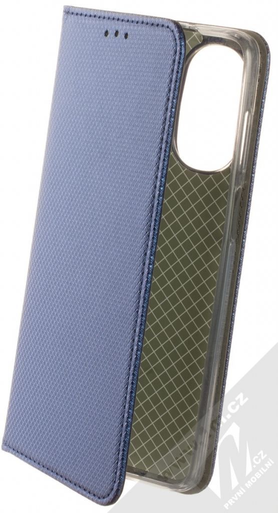Pouzdro 1Mcz Magnet Book flipové Motorola Moto G52 tmavě modré