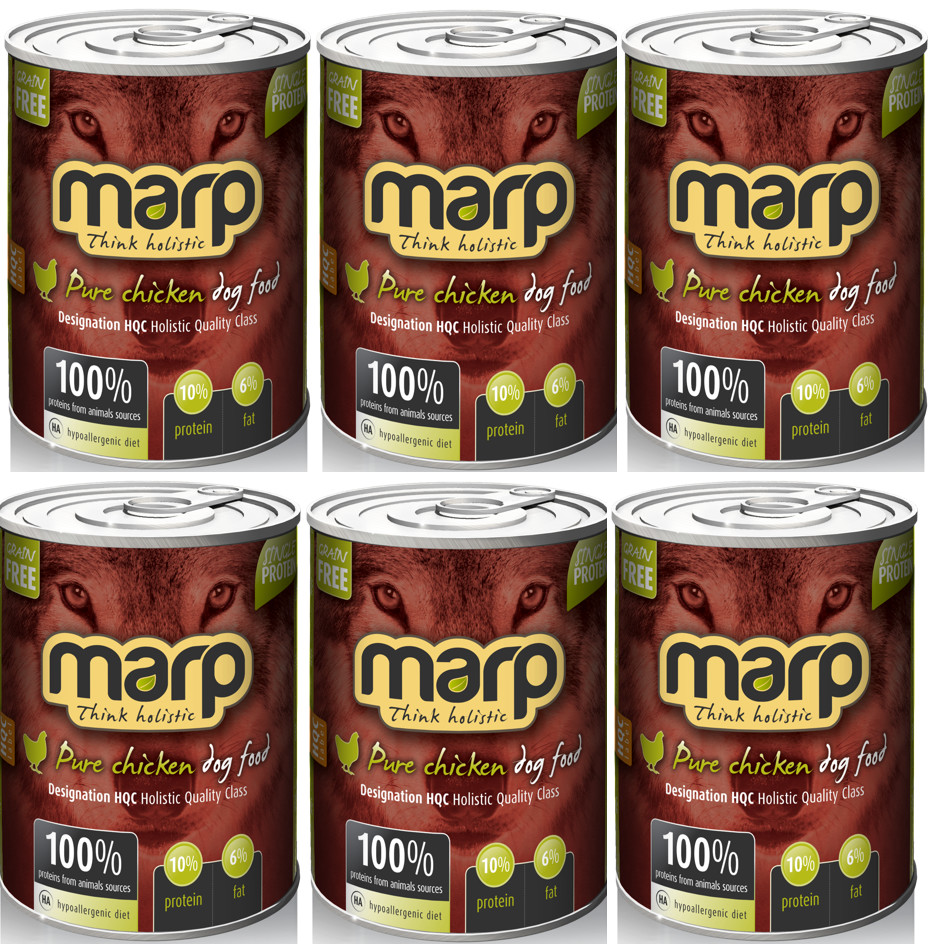 Marp Holistic Pure Chicken Can Food 6 x 400 g