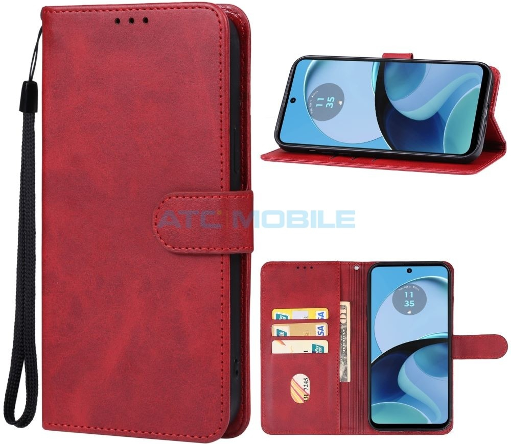 Shield4U Motorola Moto G54 5G XT2343 otevírací červené